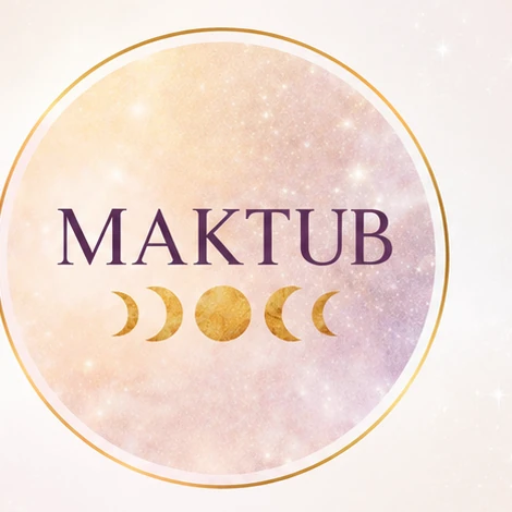 Logo de Maktub, centro holístico